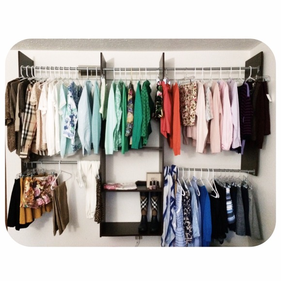 one of my closets. just sharing 😊