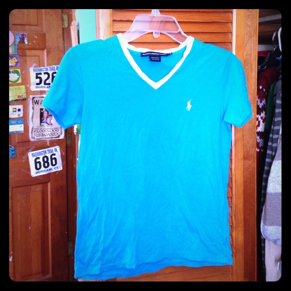 Bright Blue Ralph Lauren T-shirt!