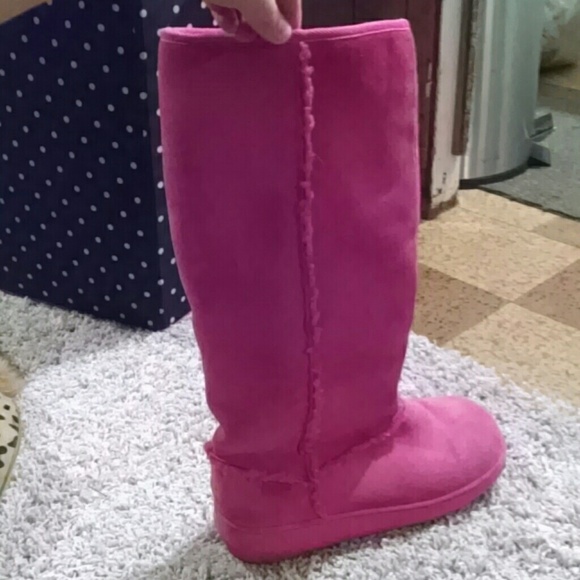 Pink Boots