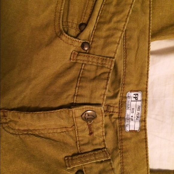 🎉 NWOT! Free People skinny cords! 🎉 - Picture 4 of 4
