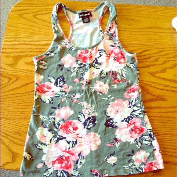 Summer Floral Tank Top