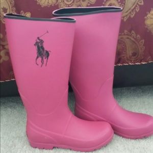 Ralph Lauren Rain boots in new condition