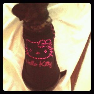 Hello Kitty dog shirt