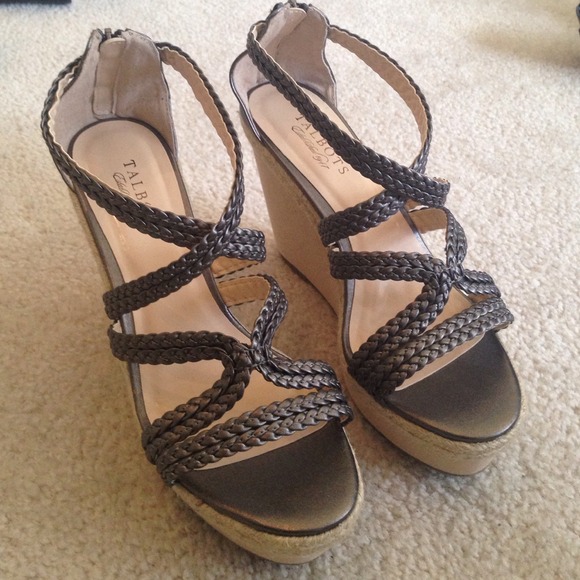 Platform wedges - never worn
