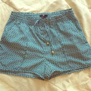 Paisley Print Shorts