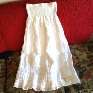 White Summer Dress/Skirt