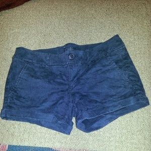 Midi shorts navy blue