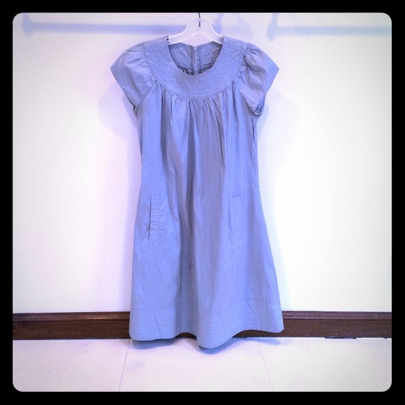 Dove grey Calypso St. Barth shift dress