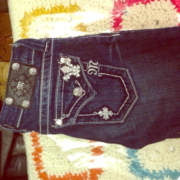 Girls miss me capris