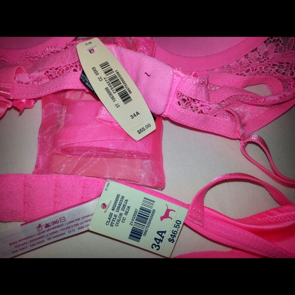 SOLD 2 Brand NWT Victoria's Secret 34a bras - Picture 3 of 3