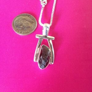 🎁GORGEOUS LITTLE 925 DRUZZY BLACK PENDANT🎁SALE🎁