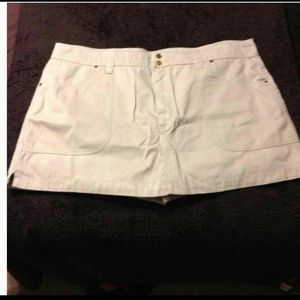 NWOT 2X KHAKI skort