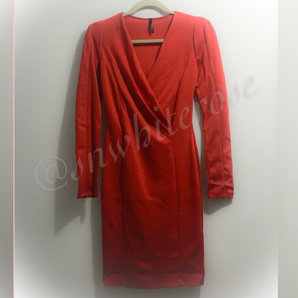 Rust Orange Dress - Picture 2 of 2