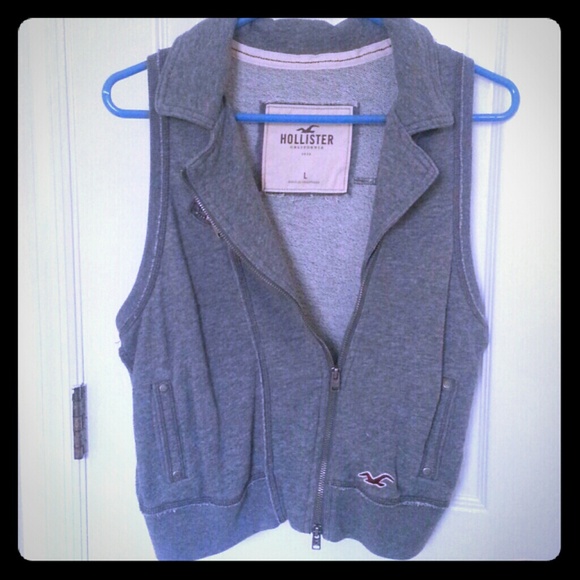 Hollister zip up vest - Picture 1 of 3
