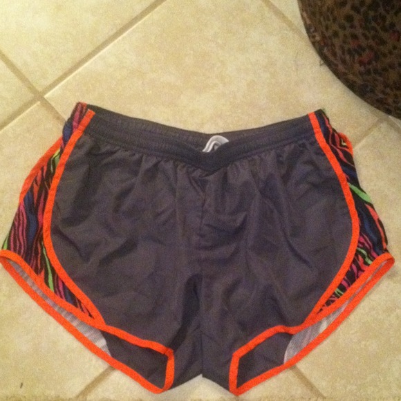 Neon zebra Soffe athletic shorts - Picture 1 of 3