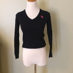 Abercrombie navy blue sweater