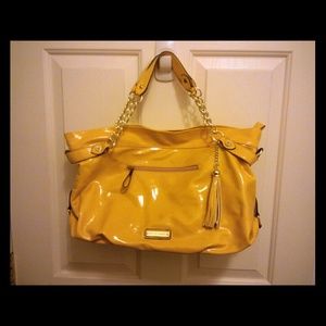 Steve Madden bright yellow large bag