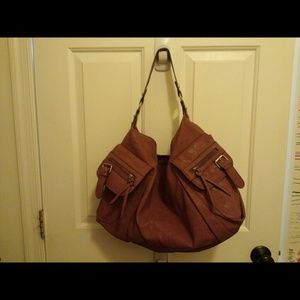 Huge brown utilitarian style bag......