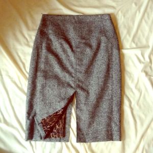 Gray EXPRESS Pencil Skirt