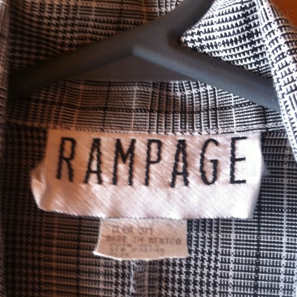 Grey Plaid Suit Jacket & Skirt - Picture 4 of 4