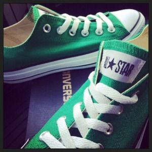 Green Converse