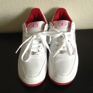 White/Red Air Force 1 (GS)