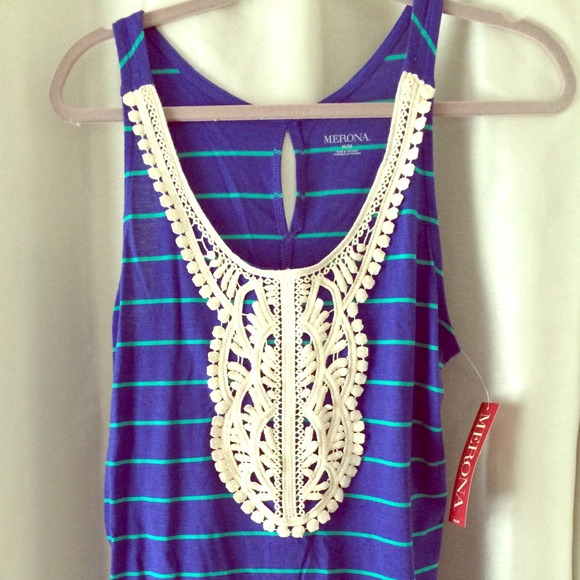 Merona tank NWT Size M
