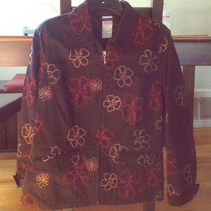 Brown spring jacket