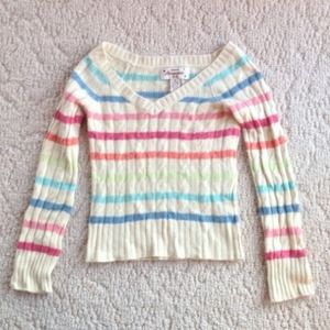 Aeropostale striped sweater