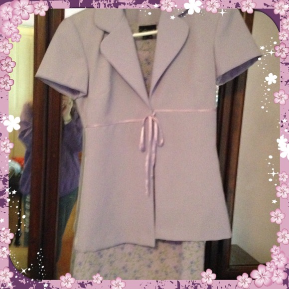 Pretty lavender purple 2 piece dress - Picture 1 of 4