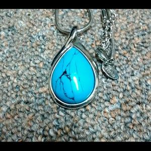 Lia Sophia Mohave Turquoise Necklace