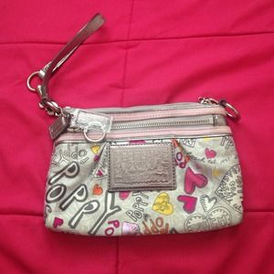 Coach wristlet.