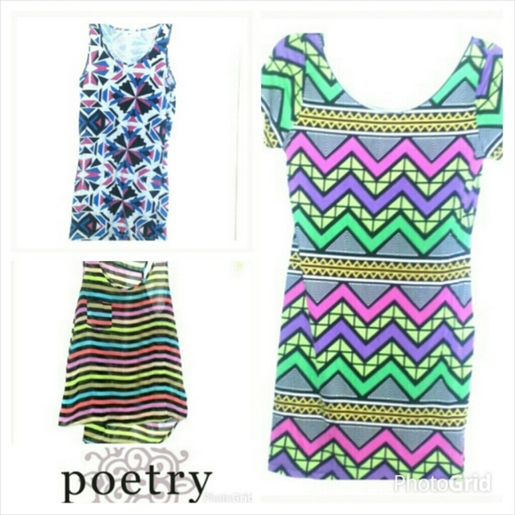 2 DRESS 1 TOP BUNDLE  (3 items) plus Free Gift