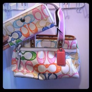 Authentic Coach Purse and matching wallet