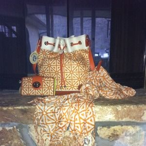 Purse with matching scarf. Wallet NOT included.