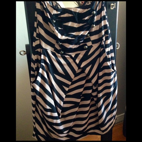 Strapless comfy dress