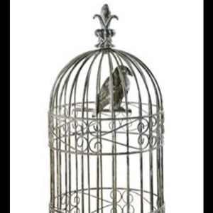 Pink Zebra Birdcage shade