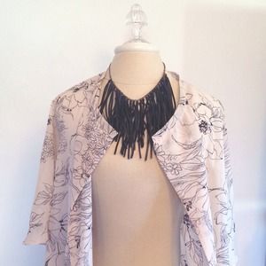 Forever 21 flowing printed blouse