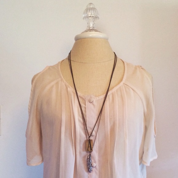 Bohemian lace button-up blouse