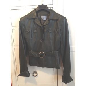 Green Leather Jacket
