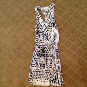 Parker silk racerback dress