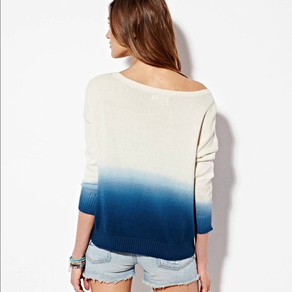 🔺SOLD🔺AE DIP DYE INTARSIA SWEATER - Picture 2 of 4