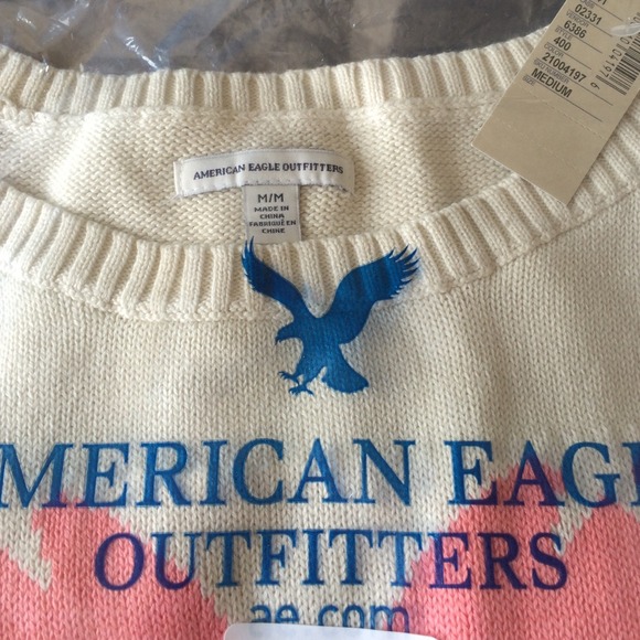 🔺SOLD🔺AE DIP DYE INTARSIA SWEATER - Picture 4 of 4