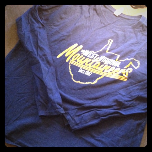 WV Mountaineers Long Sleeve 1X