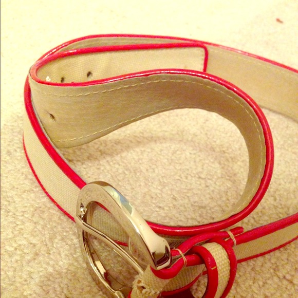 New Baige & Red belt