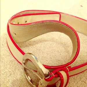 New Baige & Red belt