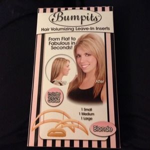 Bumpits hair volumizing inserts blonde