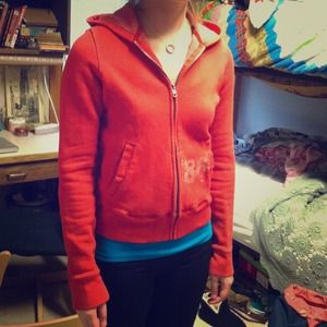 Victoria's Secret Pink scarlet hoodie.