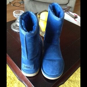 Blue Suede Boots