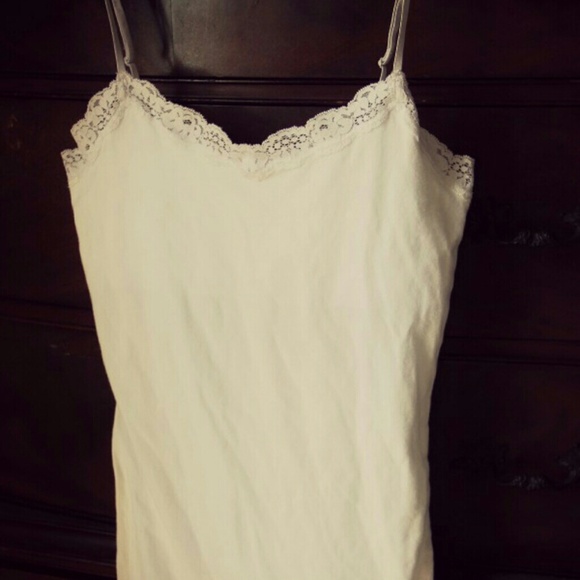 White Lace Aeropostale Cami